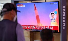 Nordcorea Pyongyang lancia missili balistici in direzione del Mar del Giappone﻿ 265x160