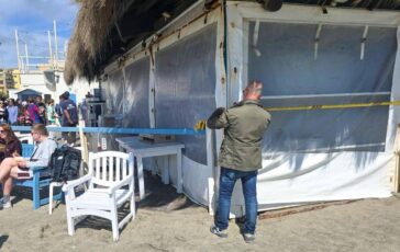 Ostia sigilli a una parte dello stabilimento Capanno. I gestori Siamo regolarmente aperti 364x230