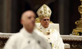 Papa Leone XIV alla sua prima veglia di Pasqua Non lasciamoci paralizzare dalle guerre 265x160