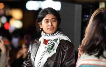 Parigi leurodeputata Rima Hassan e stata fermata per apologia del terrorismo 364x230