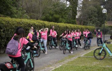 Prevenzione a Roma la pedalata del Policlinico Campus Bio medico contro il tumore al seno 364x230