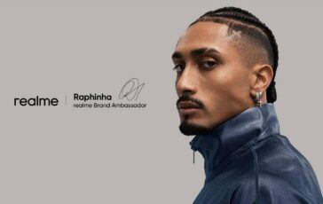 Raphinha e il nuovo ambassador globale di realme 364x230