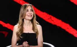 Romina Power Elena Santarelli e Sal Da Vinci a Belve gli ospiti della puntata del 28 aprile 265x160