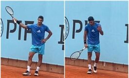 Sinner allenamento a Madrid e Cerundolo. si infuria 265x160