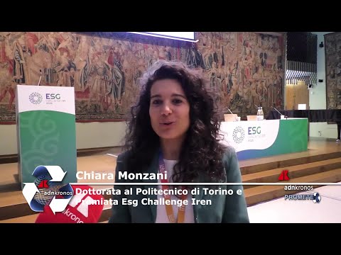 Sostenibilità: Monzani, ‘un orgoglio veder premiato il mio lavoro’