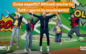 Sport e Salute al via il contest attiviamoci tutti i giorni in movimento per 23 milioni di studenti 364x230