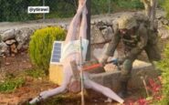 statua di gesu profanata in libano condannati i due soldati israeliani 2
