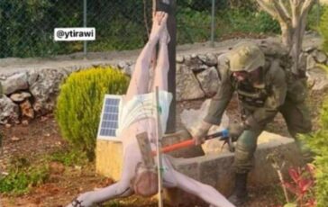 Statua di Gesu profanata in Libano condannati i due soldati israeliani 364x230