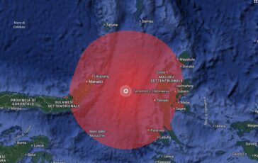 Terremoto in Indonesia sisma di magnitudo 74 nel mare delle Molucche un morto 364x230