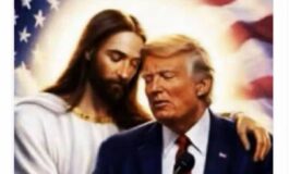 Trump abbracciato a Gesu il post e la nuova polemica 265x160