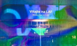 Turismo il Light Art Festival ha acceso la slovacca Trencin fra luci suoni e interattivita 265x160