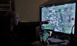 Ucraina Russia attacchi incrociati con droni. Mosca arresta cittadina tedesca con una bomba 265x160