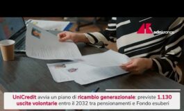 Unicredit accordo con sindacati per il piano di ricambio generazionale 265x160