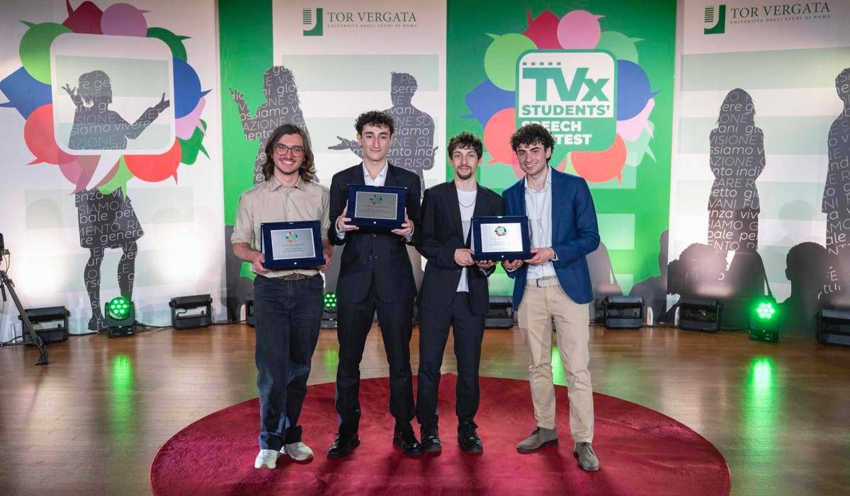 Università Tor Vergata, 'TVx Students' speech contest vince la voglia di mettersi in gioco