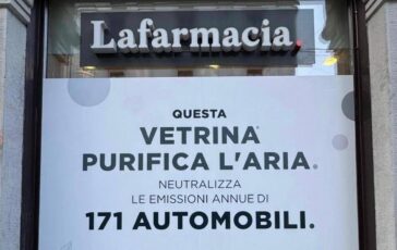 Vetrine come purificatori daria il bilancio del progetto di Hippocrates Holding 364x230