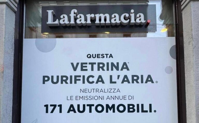 Vetrine come purificatori daria il bilancio del progetto di Hippocrates Holding 768x474