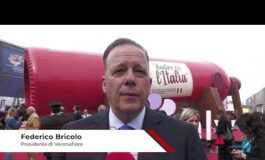 Vinitaly 2026 Bricolo Veronafiere ‘grande edizione presenti 4mila aziende su 100mila mq 265x160