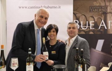 Vinitaly Cantina del Taburno gruppo Rillo protagonista con degustazioni esclusive e focus sui vini del Sannio 364x230