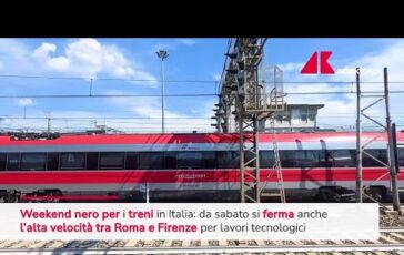 Weekend nero per i treni in Italia 364x230