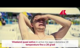 Weekend quasi estivo poi torna tempo instabile 265x160