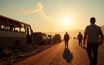 Attacco esplosivo in Colombia vicino alle elezioni: decine di vittime e veicoli danneggiati