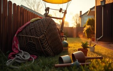 Atterraggio di emergenza: mongolfiera finisce in un piccolo giardino a Temecula