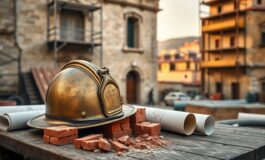 Cantiere avviato per la ricostruzione della caserma dei Vigili del Fuoco all'Aquila