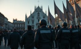 Corteo del 25 aprile a Milano: contestazioni alla Brigata ebraica e intervento della questura