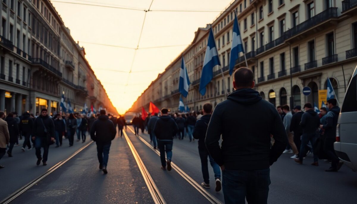 Corteo del 25 aprile a Milano: la Brigata ebraica difende le bandiere e la memoria
