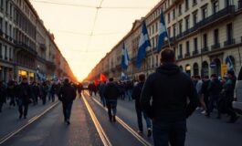 Corteo del 25 aprile a Milano: la Brigata ebraica difende le bandiere e la memoria