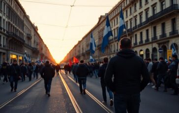 Corteo del 25 aprile a Milano: la Brigata ebraica difende le bandiere e la memoria
