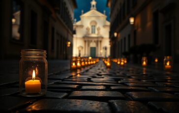 Fiaccolata a Pavia in memoria di Gabriele Vaccaro: due mila persone e preghiera