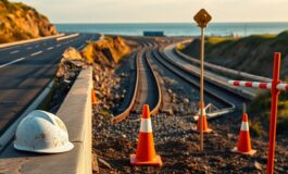 Frana a Petacciato: chiusura dell'A14 e stop ai treni lungo la costa