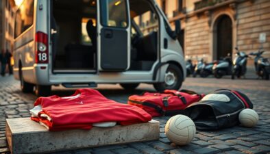 Furto al pulmino della Uyba a Roma, restituite le maglie alle ragazze