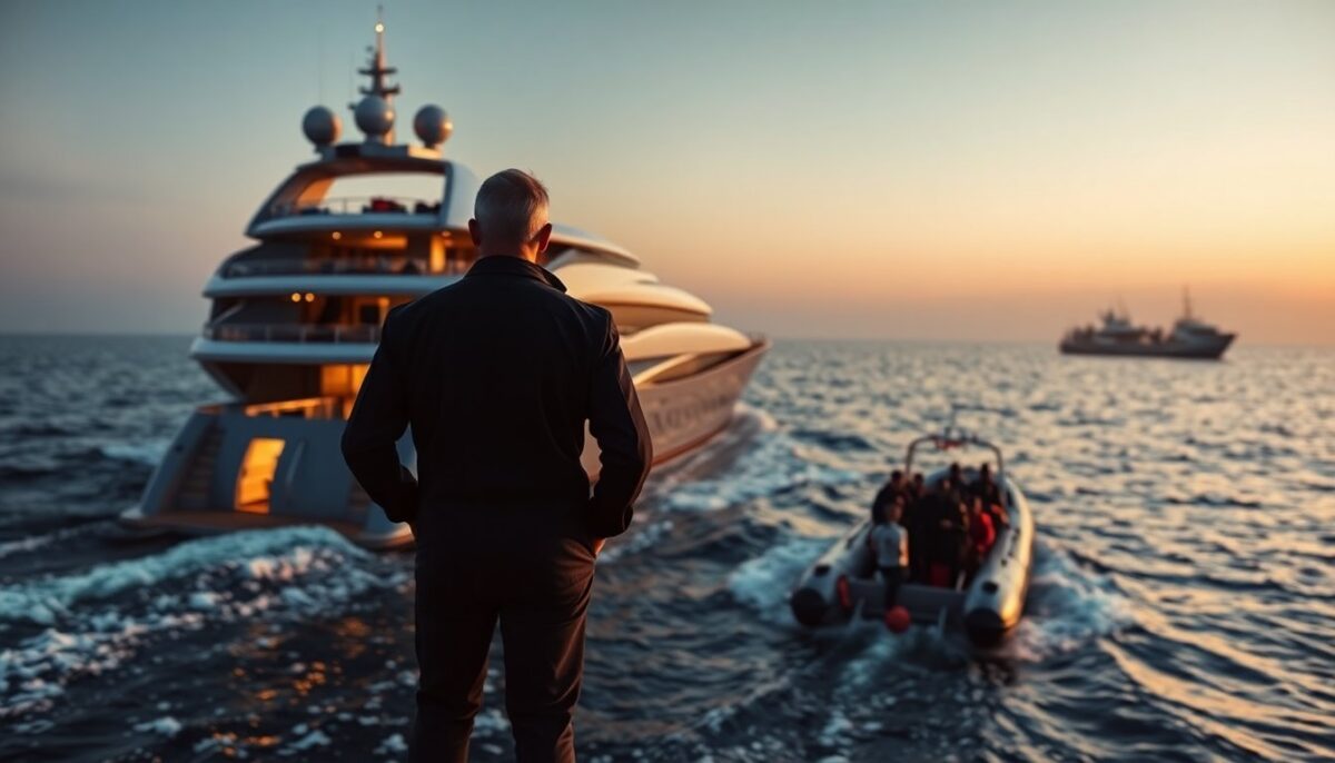 Il superyacht Nord attraversa lo stretto di Hormuz e contribuisce all'evacuazione di marittimi filippini