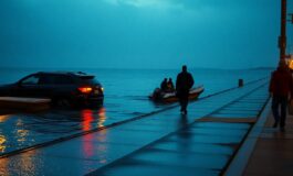 Incidente acquatico: mezzo con quattro persone trascina un'auto