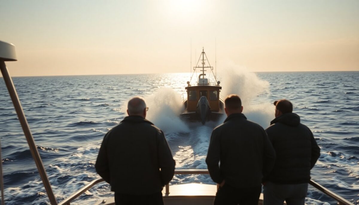 Incontro ravvicinato a Gallipoli: mako urta un'imbarcazione durante una battuta di pesca