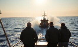 Incontro ravvicinato a Gallipoli: mako urta un'imbarcazione durante una battuta di pesca