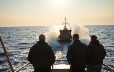 Incontro ravvicinato a Gallipoli: mako urta un'imbarcazione durante una battuta di pesca