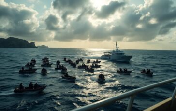 Intercettata flottiglia di aiuti per Gaza in acque internazionali a largo di Creta