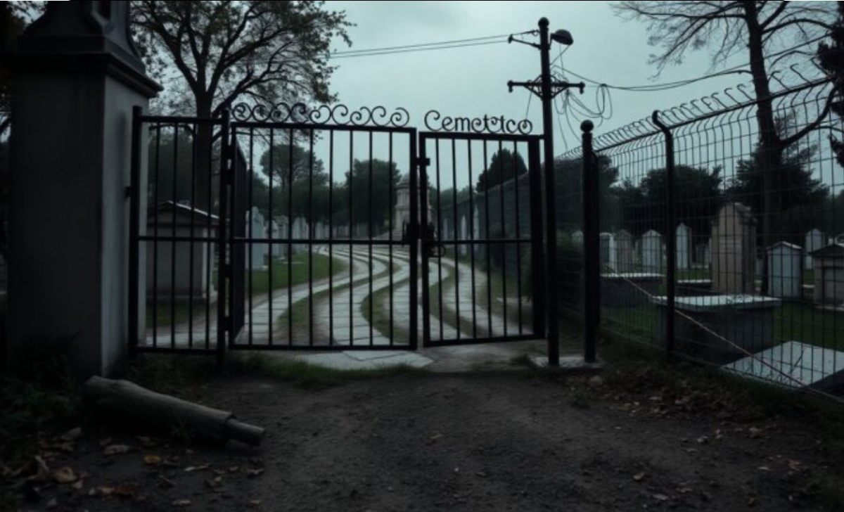 Ex sindaco cade in una tomba: paura al cimitero di Fara