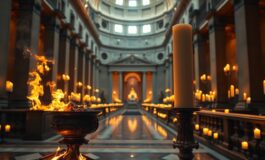 Prima veglia pasquale di Papa Leone XIV: fuoco, cero e appello alla pace