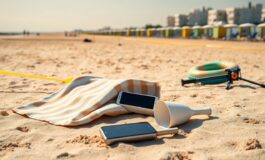 Sesso in spiaggia a Rimini: denuncia per atti osceni