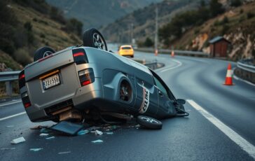Tamponamento sulla fondo valle Alento: feriti due carabinieri