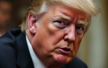 trump mitragliatrice