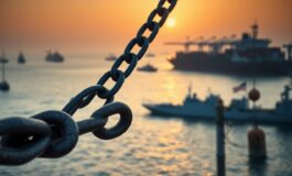 Traffico marittimo bloccato dopo l'annuncio di un blocco navale nello Stretto di Hormuz