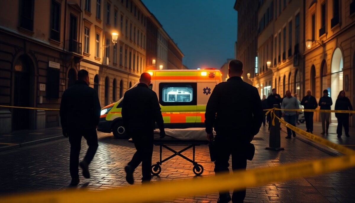 Tre uomini trovati con ferite da arma da taglio vicino a Porta Genova