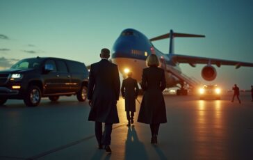 Visita di stato: Re Carlo III e la regina Camilla atterrano a Washington