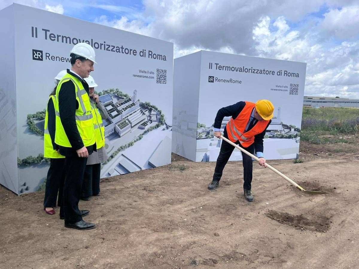 Al via i lavori per il termovalorizzatore di Roma, Gualtieri: "Sicuro e meno inquinante di qualsiasi strada trafficata"