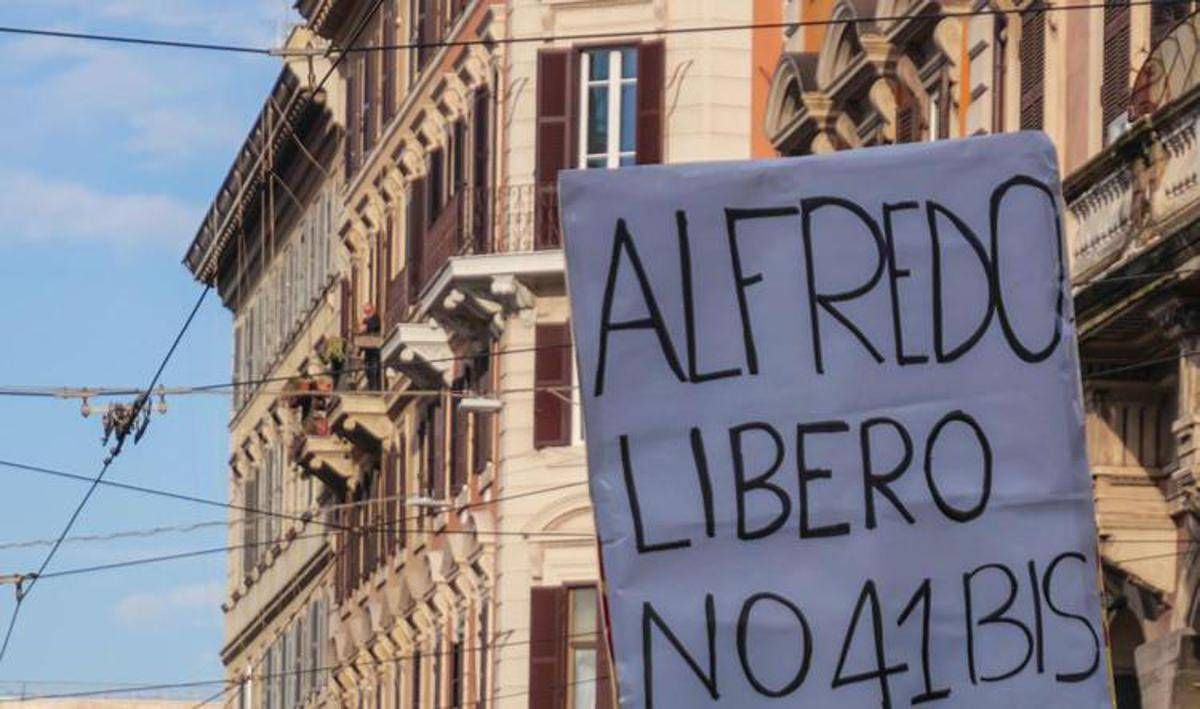 Alfredo Cospito, reclamo difesa contro 41bis: udienza tribunale Sorveglianza Roma il 12 giugno